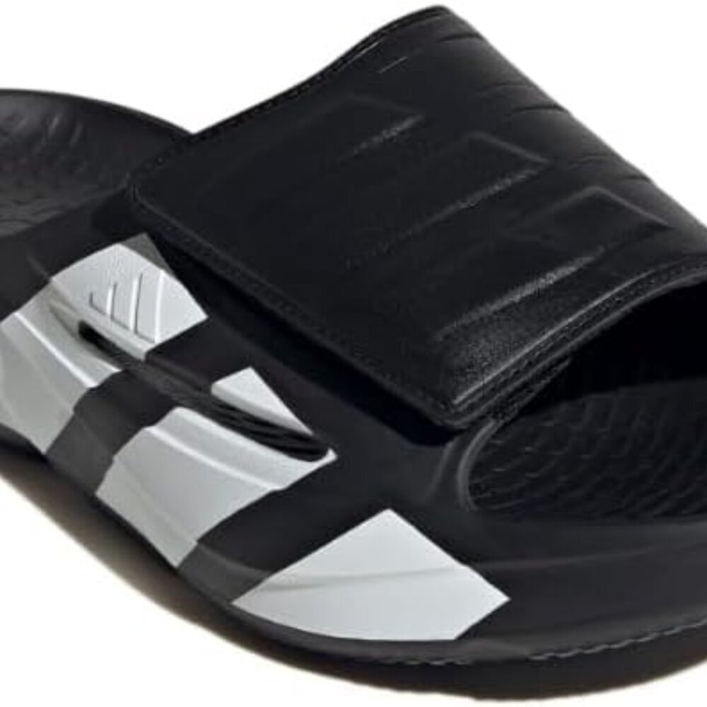 Unisex Slide Sandals Synthetic Rubber Comfort Adjustable Slip-On